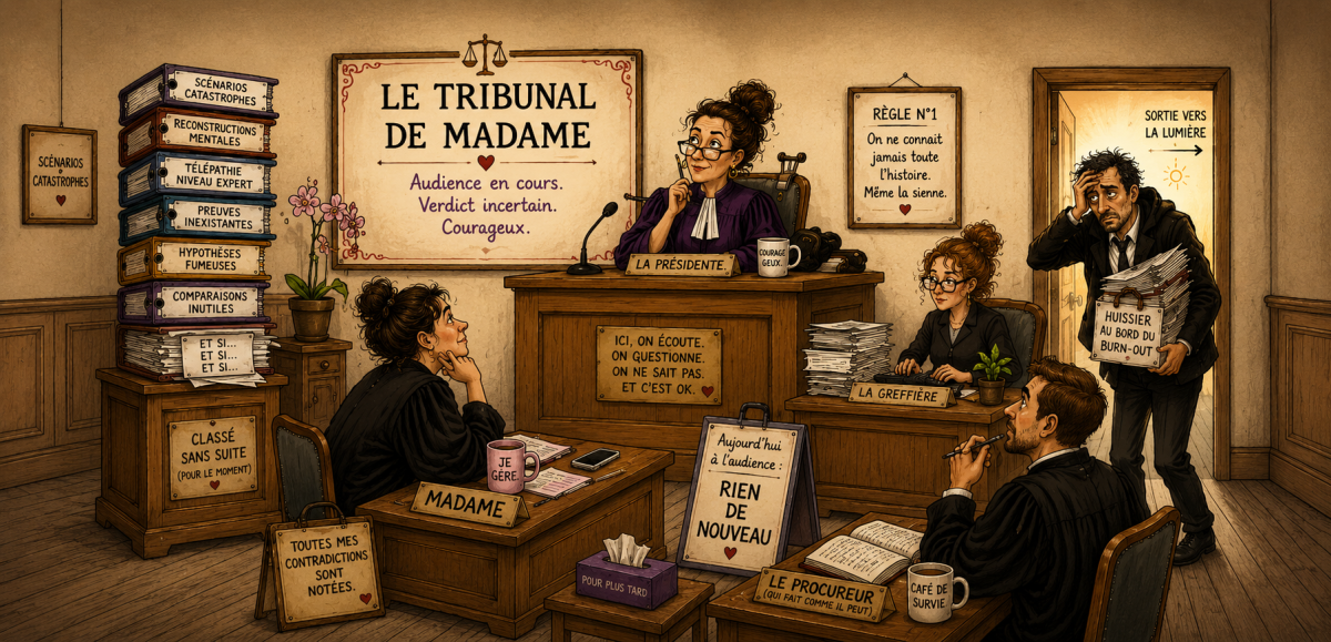 LE TRIBUNAL DE MADAME Chroniques de nos contradictions parfaitement raisonnables 